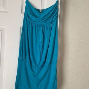 Turquoise dress